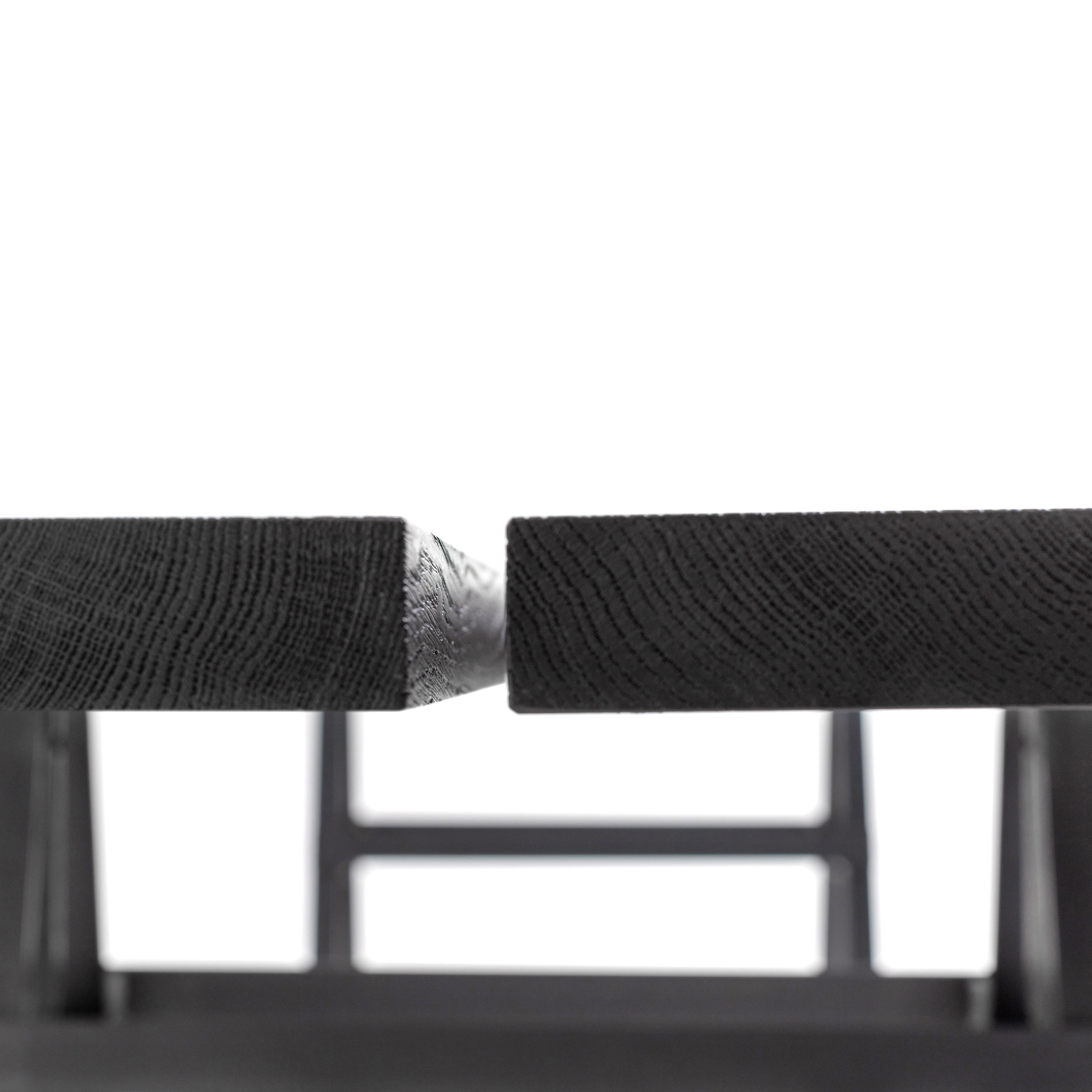 FORM EXCLUSIV // JOON - IN-/OUTDOOR TISCH |  SCHWARZ GEKÖHLT - LACKAFFE BLACK - 220CM X 45CM X 5CM