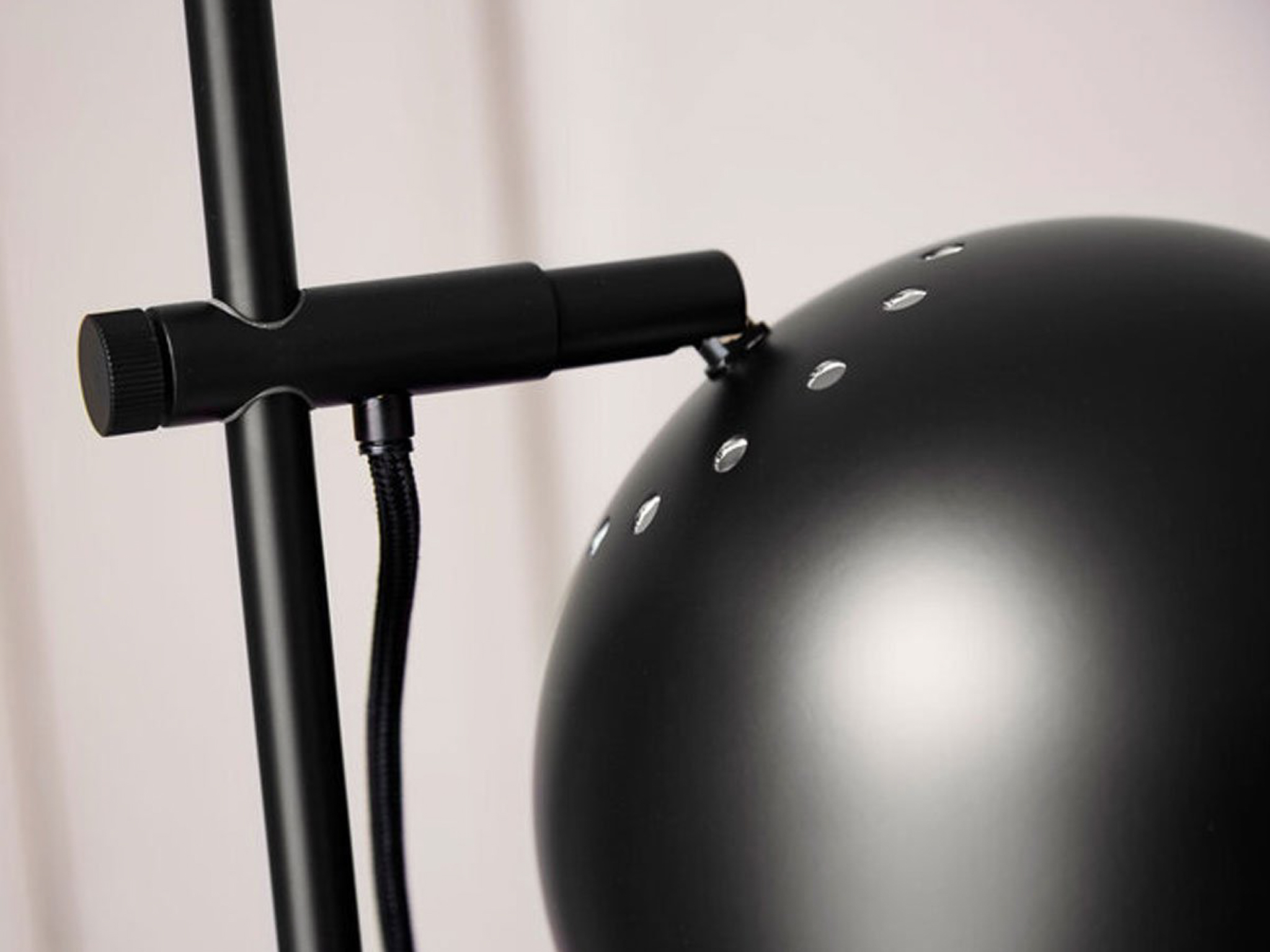 FRANDSEN // BALL DOUBLE FLOOR LAMP EU - MATT BLACK