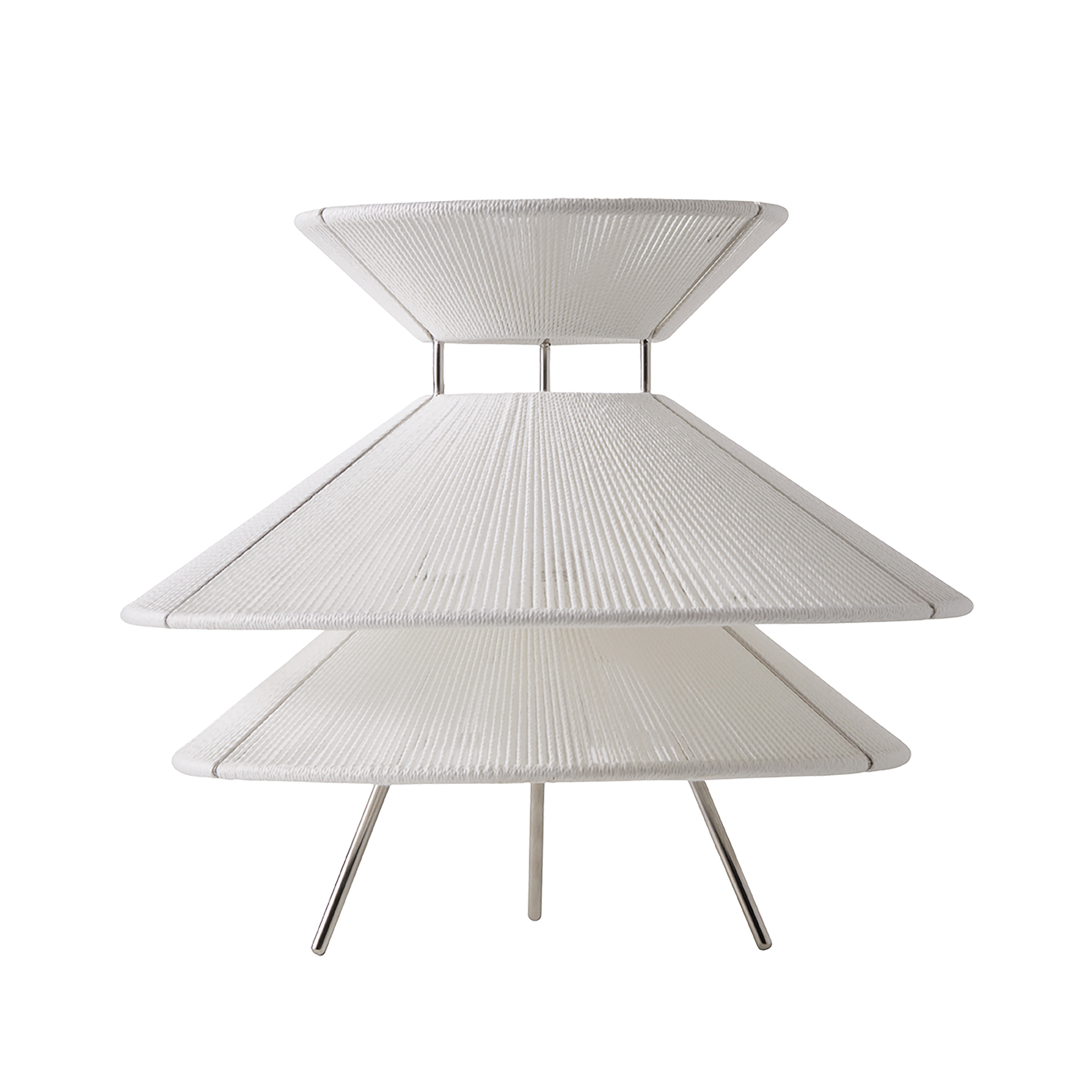 FRANDSEN // KIKU TABLE Ø35,5 CM EU - WHITE