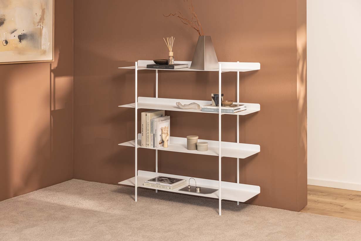 METALLBUDE // THARON - STANDING SHELF | WHITE | 4er-SET