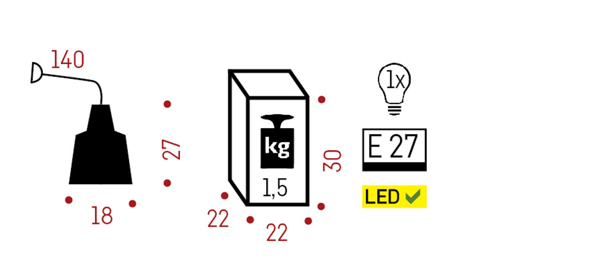 frauMaier // Pascha - Pendant lamp, yellow