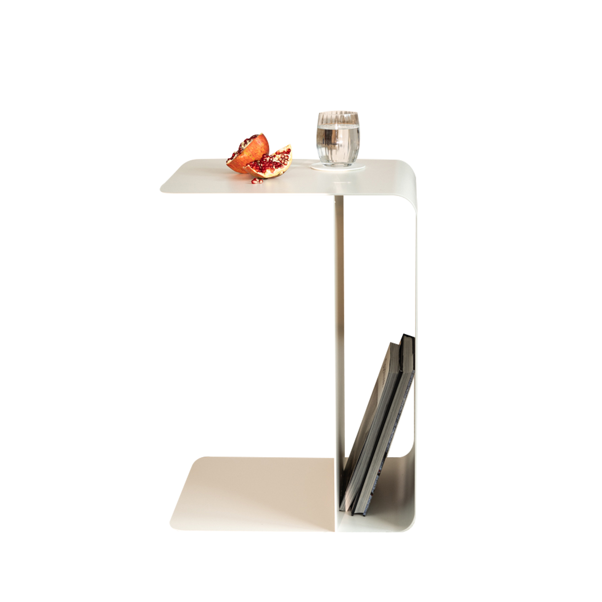 METALLBUDE // COSMO - SIDE TABLE - WHITE