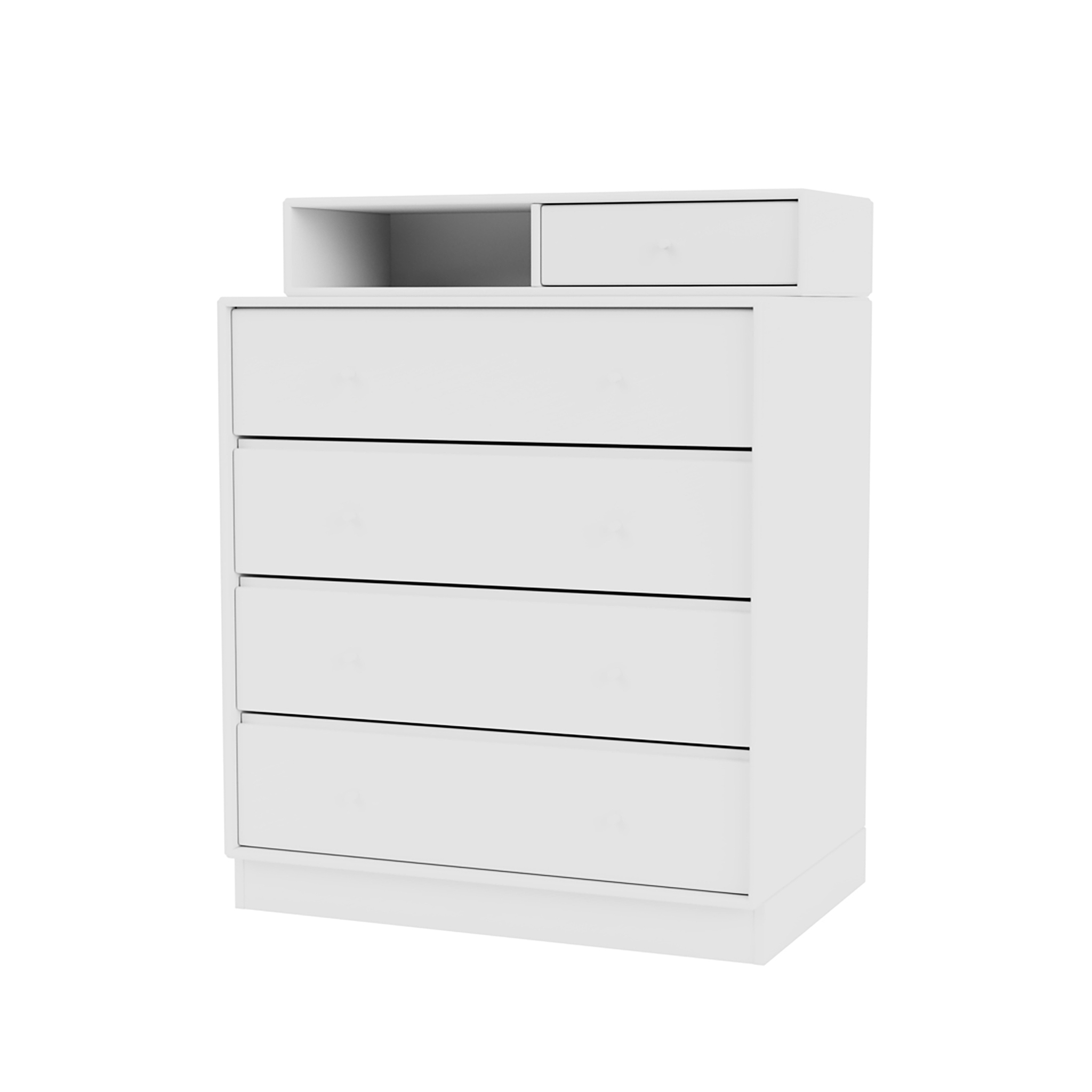 MONTANA // KEEP - JEWELRY AND CLOTHING CHEST | 101 NEW WHITE | PEDESTAL 7 CM