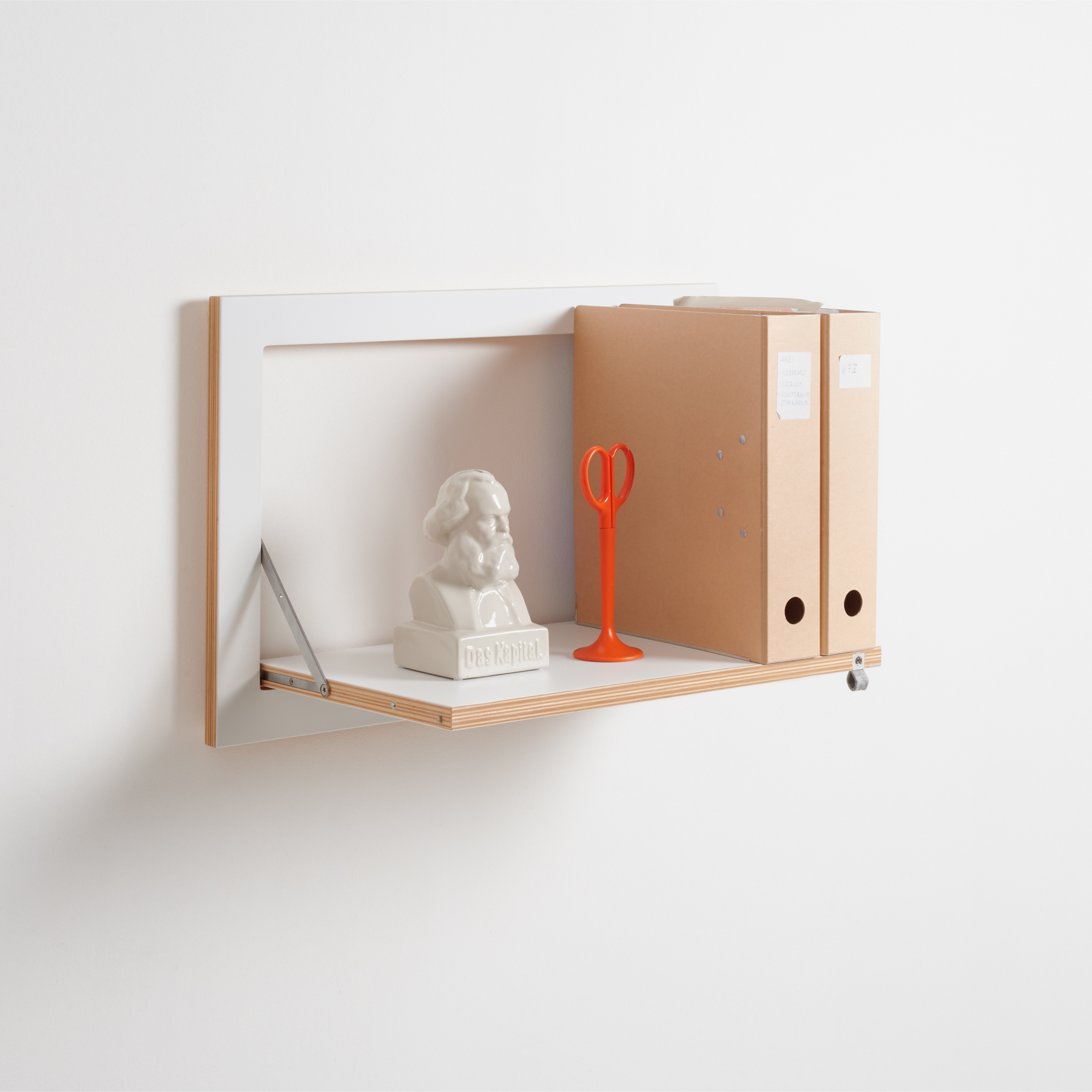 AMBIVALENZ // FLÄPPS - SHELF | 60X40-1 | WHITE