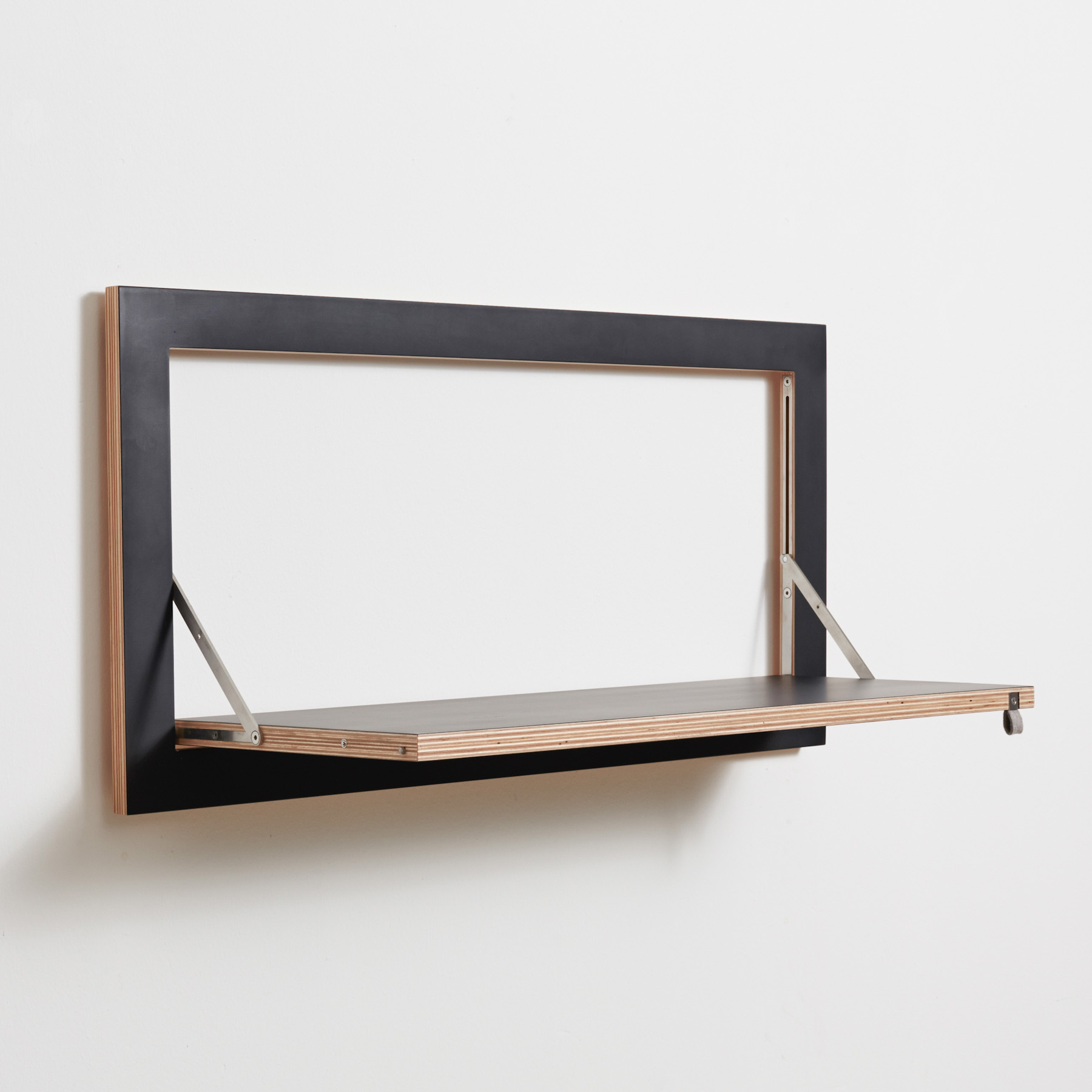 AMBIVALENZ // FLÄPPS - SHELF | 80X40-1 | BLACK