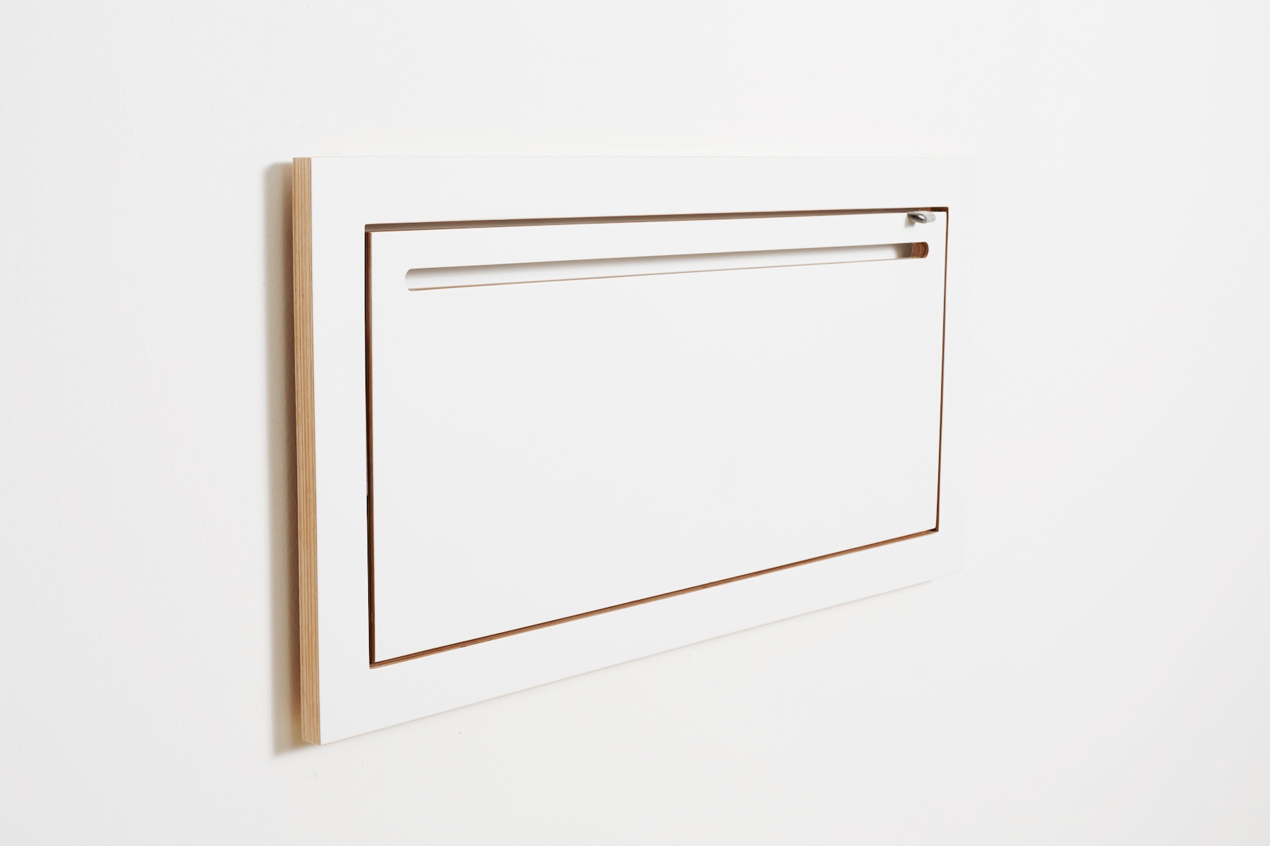 AMBIVALENZ // FLÄPPS - CLOTHES RAIL HÄNGRAIL | 80X40-1 | WHITE